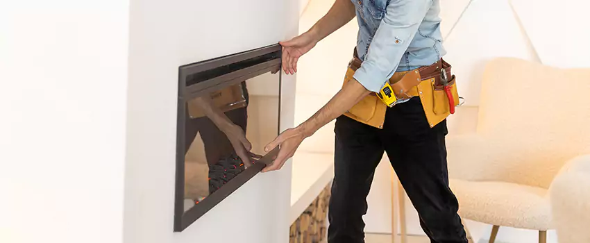 Metal Fireplace Installation in Greenfield, Indiana