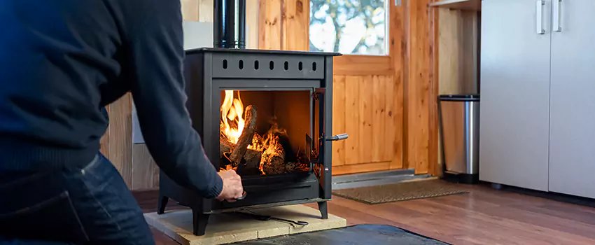 Open Hearth Wood Fireplace Installation in Greenfield, IN