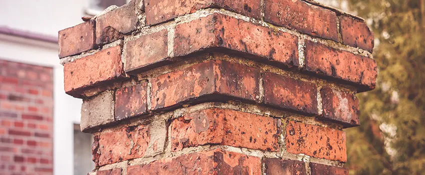 Cracked Chimney Bricks Repair Cost in Greenfield, Indiana