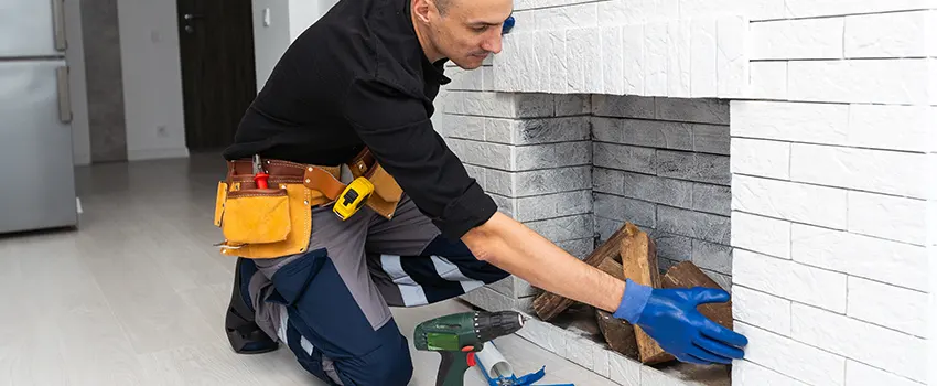 Fireplace Damaged Damper Frame Repair Services in Greenfield, Indiana