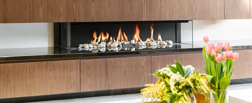 Double-height Fireplace Design Refurbishment in Greenfield, Indiana