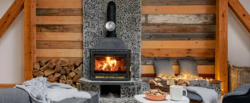 Thelin Hearth Products Direct Vent Gas Stove Fireplace Inspection in Greenfield, Indiana